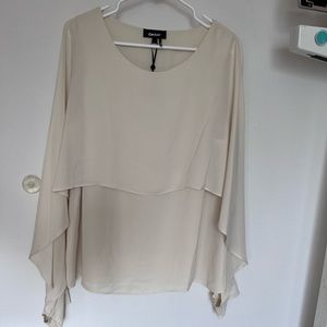 DKNY beige/cream blouse